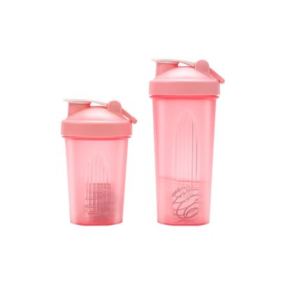 600 ml Custom Logo en kleur Fitness Plastic Gym Blender Shaker Cup voor direct drinken
