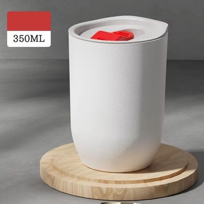 350 ml Custom Logo Plastic Grote capaciteit Outdoor Sport Draagbare Straw Drinkwater Fles Cup