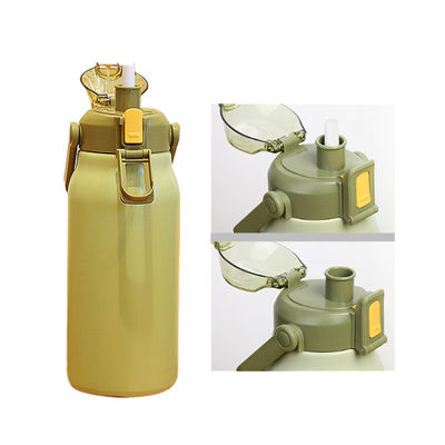 Stainless Steel Smart Water Flask Designer 1700ml Capaciteit met tijdmarker en Li