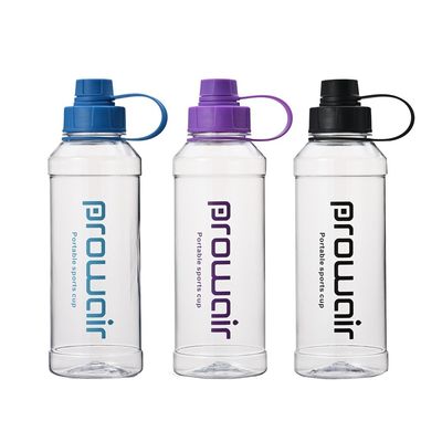 Niet uitgerust 1000 ml pc plastic waterbeker voor transparante fles voor kleine mond