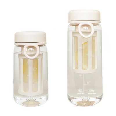 Contemporary Design Style Plastic Drinkwaterfles met thee-infuser 450ML/600ML