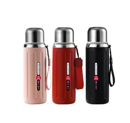 Hot Custom Logo 600ml roestvrijstalen thermosbeker Geschikt voor studenten en buiten