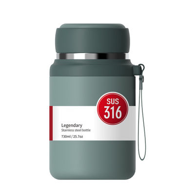 Hoog uiterlijk Thermosbeker voor studenten Custom roestvrijstalen waterbeker 730ml