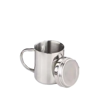 Aanpasbare 304 roestvrijstalen waterfles met handvat en deksel 210ml/300ml/400ml Direct