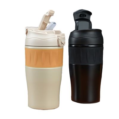 MUGS Roestvrij staal vacuüm koffiemok 500 ml High Beauty Outdoor Custom mug met deksel