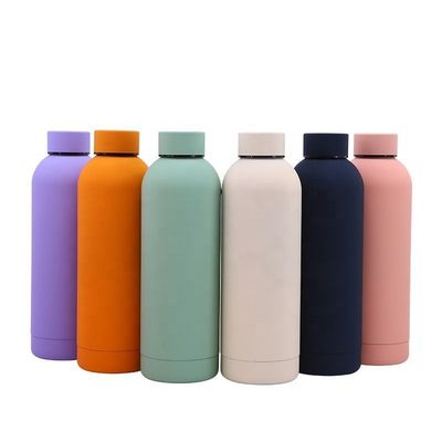 Geïsoleerde koffiebeker Vlekkeloos staal fles 500 ml Capaciteit met 12-24 uur Isolatie