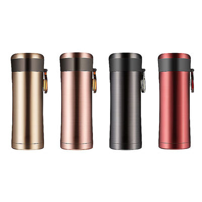350 ml roestvrij staal dubbele wand vacuümfles met temperatuur display en kleurrijk