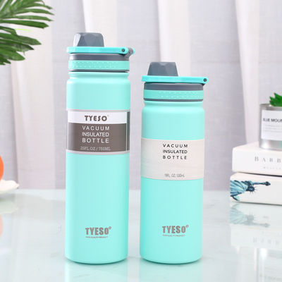 Thermische fles Eco-vriendelijke brede mond Dubbele wand roestvrij staal geïsoleerde waterfles