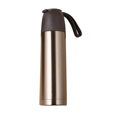 Volwassenen Sport Roestvrij staal Dubbelwand Vacuum Flask Waterfles met dekselbeker