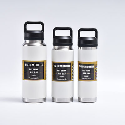 Custom Logo 304 roestvrij staal waterfles 1000 ml voor buitenactiviteiten