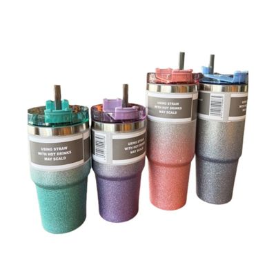 ALL 304 roestvrij staal geïsoleerde ijspullenbeker 30OZ 20OZ dubbelwandige autobeker voor feest
