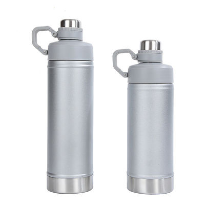 Outdoor Sport Reis Waterfles Sliver Vlekkeloos staal Flessen Gym Vacuüm Thermos