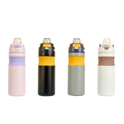 Alle toepasselijke personen rechte beker 580 ml fitnessruimte geïsoleerde thermosen met stro