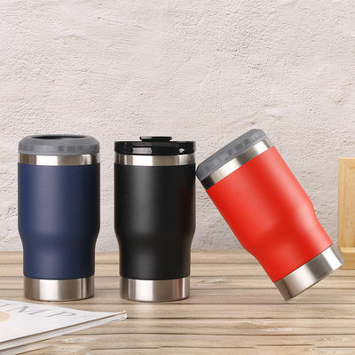 14oz Multicolor Vacuum Geïsoleerd Bier Koelblikken Buiten Sportfles voor Kamperen