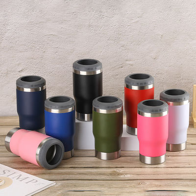 14oz Multicolor Vacuum Geïsoleerd Bier Koelblikken Buiten Sportfles voor Kamperen