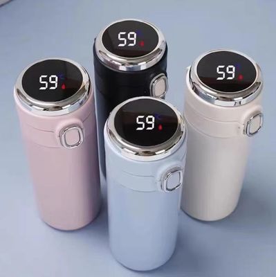 320 ml/ 420 ml roestvrij staal slimme thermische waterfles met LED-temperatuurdisplay