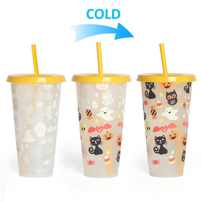 Aanpasbare cadeau mok 24 oz koude plastic beker met modern ontwerp en aangepast logo