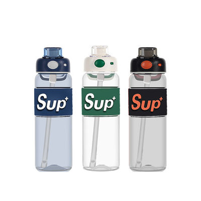 Draagbare lekvrije sportbeker 650 ml en 780 ml capaciteit Gepersonaliseerde kleurrijke waterfles