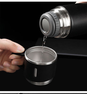500 ml zakelijk geschenk Roestvrij staal vacuümfles koffie fles waterfles beker set