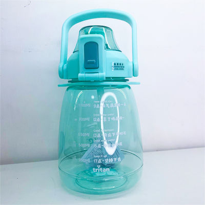 Hoog uiterlijk niveau grote capaciteit Plastic Red Sippy Cup waterfles voor studenten