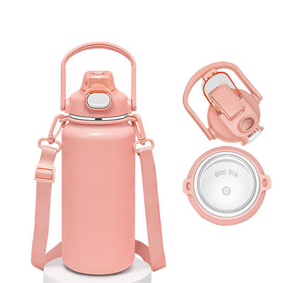 Voertuigbeker met geïsoleerde vacuüm van roestvrij staal, capaciteit 1600 ml voor kinderen op camping.