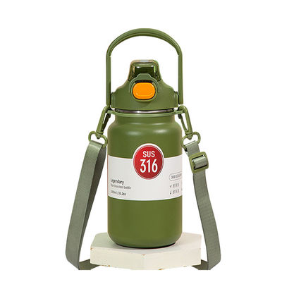 Grote capaciteit Cartoon Summer Girl Water Cup 2023 Kawaii met stro 1300ml