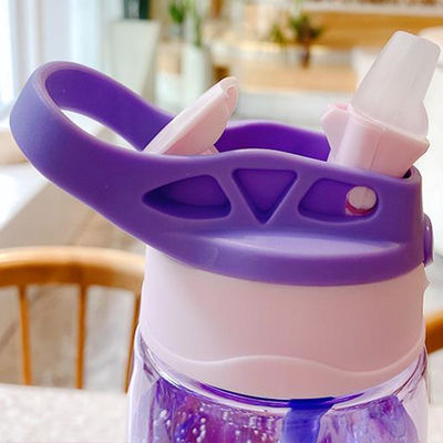 Anti-corrosie gecoate plastic baby drinkwaterflessen met aangepast logo en rieten
