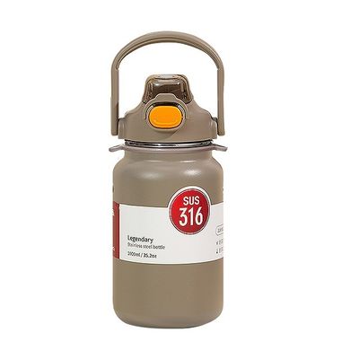 Gepersonaliseerde kleuren Acceptabele kinderbeker met stro Vacuümfles Geschenk Set Thermische mok
