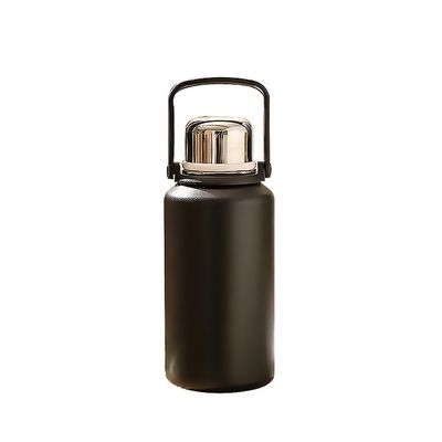 Herbruikbare dubbelwandige geïsoleerde koffiebekers Roestvrij staal vacuümflessen Thermosen set