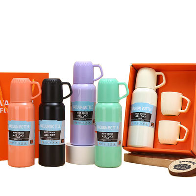 550 ml Capaciteit Geïsoleerde Dubbellaag Roestvrijstalen Metalen Thermosbeker Set voor iedereen