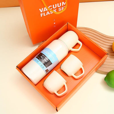 550 ml Capaciteit Geïsoleerde Dubbellaag Roestvrijstalen Metalen Thermosbeker Set voor iedereen