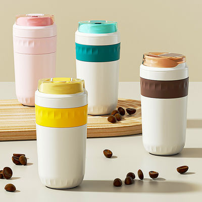 Buitenruimte roestvrij staal geïsoleerde koffiebeker vacuümflesjes kopjes 350 ml waterflessen voor kinderen