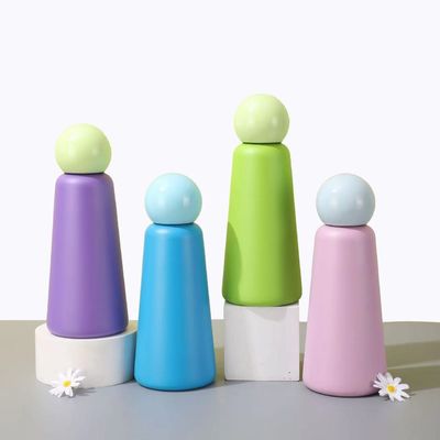 Modern ontwerp 500 ml roestvrij staal waterfles geïsoleerde reisbeker met schattig deksel