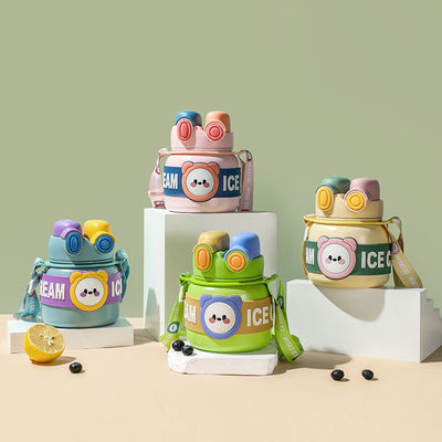 Schattige design stijl buikbeker 850 ml Thermos 316 roestvrij staal waterfles voor kinderen