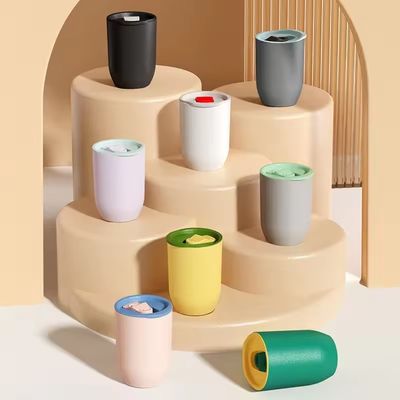 285g Custom Logo Plastic Grote capaciteit Outdoor Sport Draagbaar Straw Juice Drinkwater Fles Cup