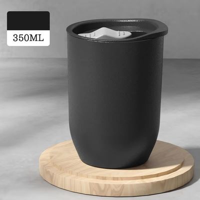 350 ml Custom Logo Plastic Grote capaciteit Outdoor Sport Draagbare Straw Drinkwater Fles Cup