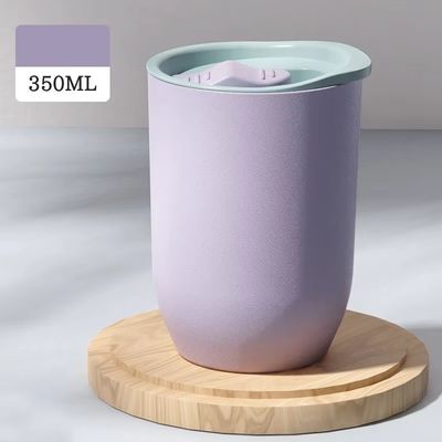Reisgelegenheid 12oz AS Plastic Kleurrijke wijnbak met deksels Moderne ontwerp milieuvriendelijk