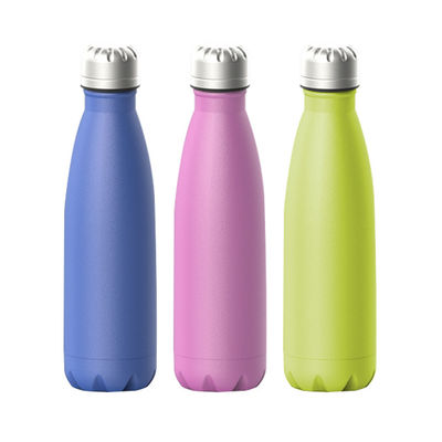 Geïsoleerde waterfles van roestvrij staal 350 ml 500 ml 750 ml 1000 ml voor modern ontwerp