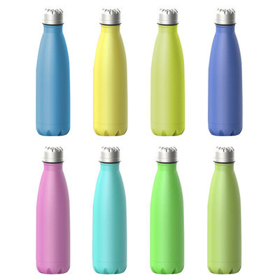 Geïsoleerde waterfles van roestvrij staal 350 ml 500 ml 750 ml 1000 ml voor modern ontwerp