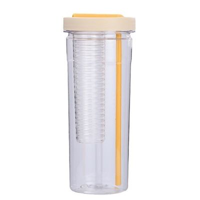 Grote capaciteit Outdoor Draagbare stro sap Drinkwater fles beker met thee schuur Custom logo Plastic
