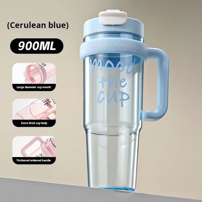 Meisjes Outdoor Sport en Reisbegeleider 900 ml Plastic Waterbeker met Spray Functie