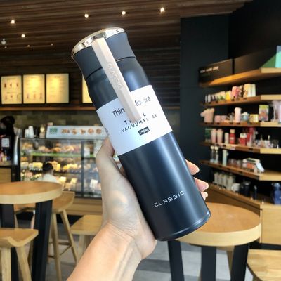 Thermische isolatie 17 oz roestvrij staal dubbele wand vacuümfles voor buitenactiviteiten