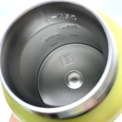 Witte fles geïsoleerde tumblers voor vrouwen 450 ml dubbele wand schattig cartoon kinderen draagbaar