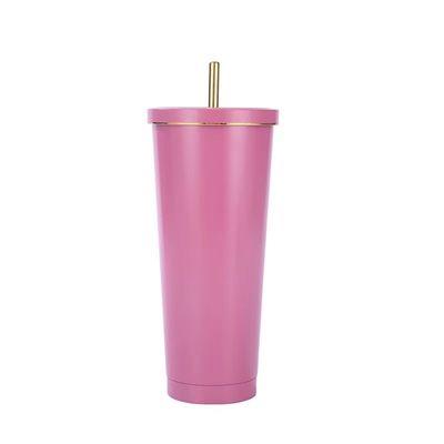Matte zwarte roestvrijstalen koffiebeker 500 ml/750 ml Geïsoleerd en aanpasbaar ontwerp
