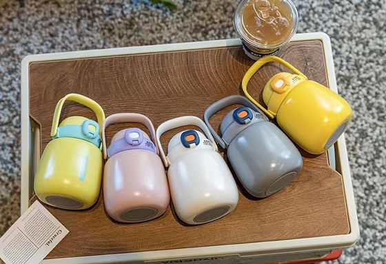 Geïsoleerde waterfles voor schoolkinderen BPA gratis Custom Design Vacuümflessen Thermosen