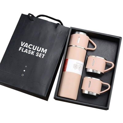 500 ml geïsoleerde thermosfles vacuüm fles waterfles mok tumbler cadeautje set perfect