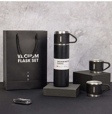 500 ml geïsoleerde thermosfles vacuüm fles waterfles mok tumbler cadeautje set perfect