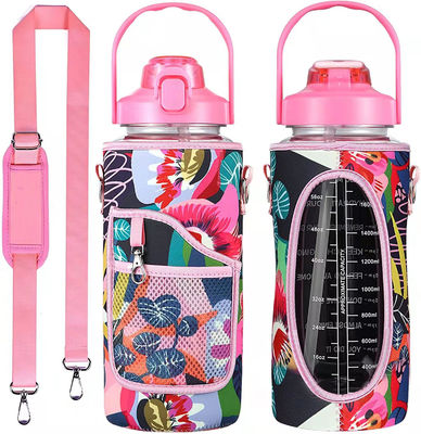 Stocked American Style Eco Friendly 2000ml waterfles voor dames bekertjes