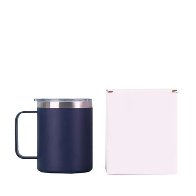 Grote capaciteit Custom Logo Frosted Textuur Dubbellaag roestvrij staal Vacuum Isolatie Koffiekop