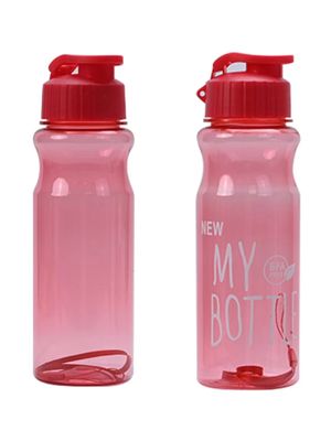 500 ml PET BPA-vrije bekers Plastic drinkwaterflessen met riem voor fitness routines